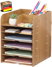 Schreibtisch Organizer Holz