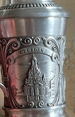 Zinn deckelkrug dresden - zinn,