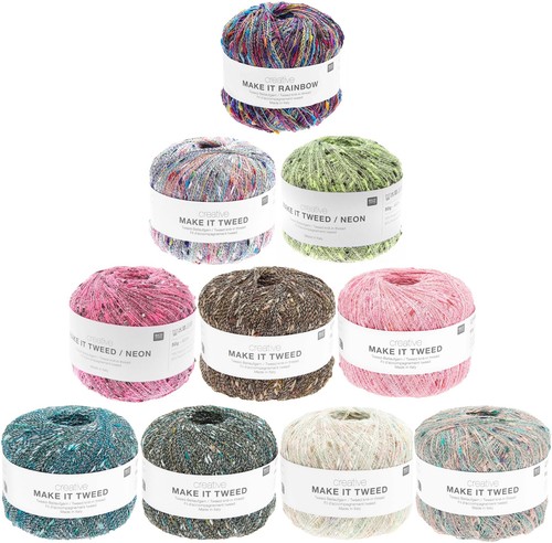 50g rico creative rainbow - 50g,
