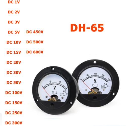 Rund analog panel - dc,
