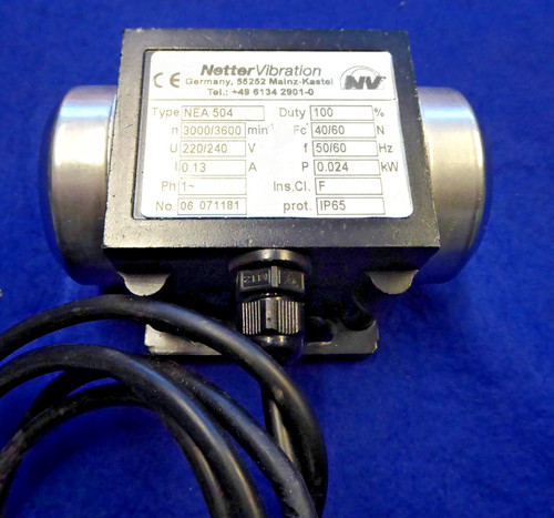 Netter vibration nea 504 - netter,