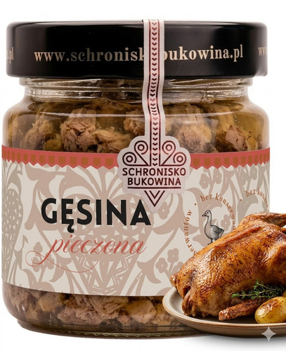 Gänsebraten eigener soße - gänsebraten,