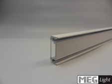 1m Alu-Leiste weiß - Profil