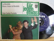 7" Single - CLUB CARLOS PUNTELLA - La Bostella - Bravo La Bostella - Philips 60s