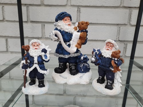 Deko nikolaus in blau - nikolaus,