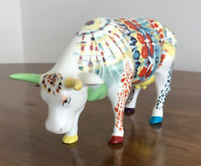 Porzellanfigur bemalte Kuh, Cow Parade Chicago 1999/2000