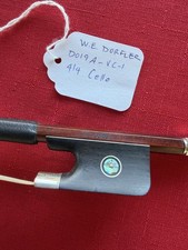 WE Dorfler cello bow, 4/4