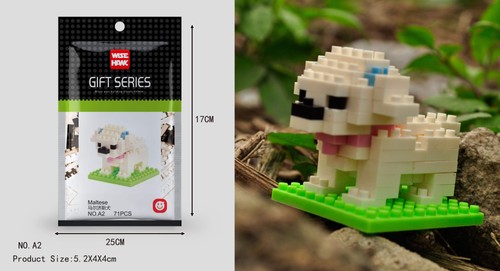 Malteser hund figur - malteser,