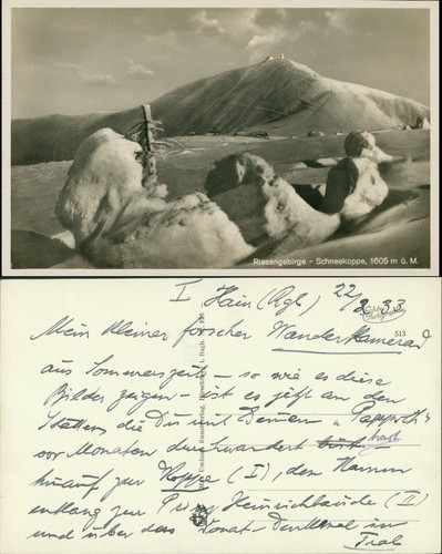 Postcard krummhübel karpacz - postcard,