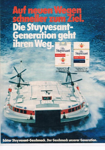 Stuyvesant werbeanzeige - stuyvesant,