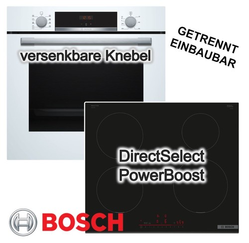 Herdset bosch backofen weiß - backofen,