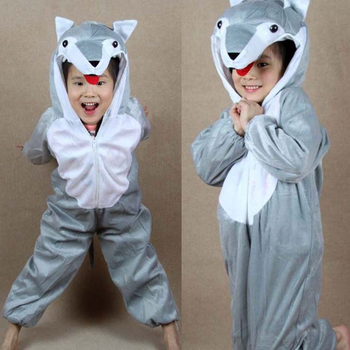 Unisex kinder tier wolf - kinder,