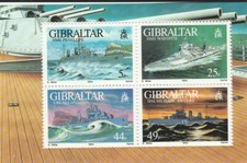 Schiffe gibraltar postfrisch - schiffe,
