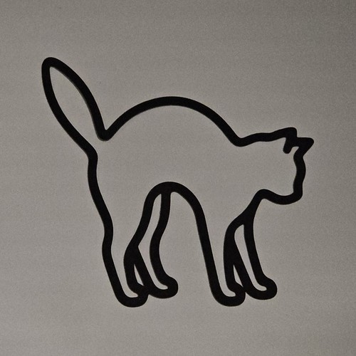 Katze wandtattoo dekoration - wandtattoo,