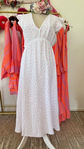 Musselin maxikleid 2025 - musselin,
