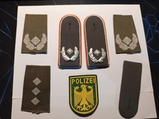 13 alte Bundeswehr Abzeichen Schulterklappen Dientsgradabzeichen General, etc.