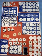 Wäscheknöpfe, alt,   neu