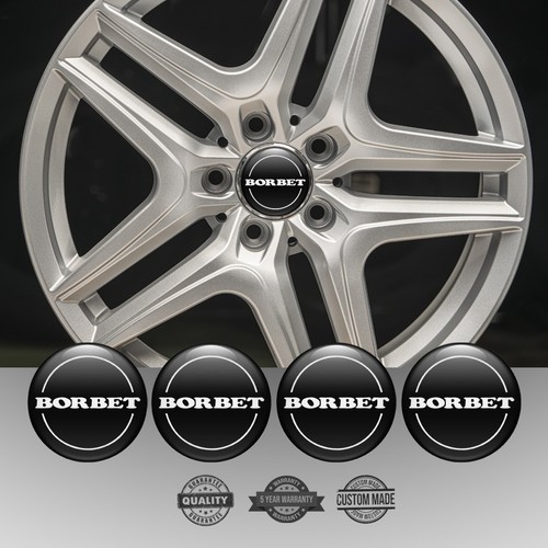Borbet nabenkappen - 4x,