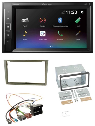 Pioneer dab mp3 2din bluetooth - pioneer,