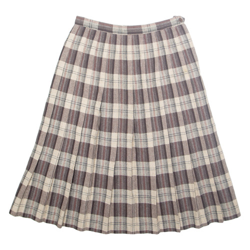Potter damen faltenrock brown - faltenrock,