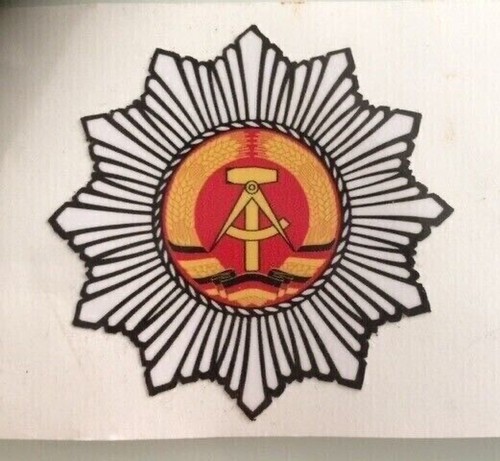 Sticker volkspolizei ddr - -,