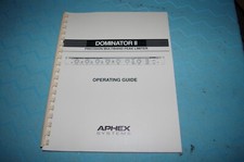 Aphex 720 Dominator II Manual