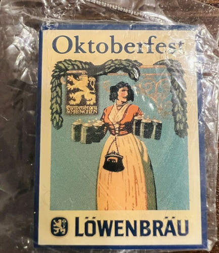 Löwenbräu oktoberfest pin - löwenbräu,