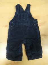 Latzhose aus Cord, dunkelblau