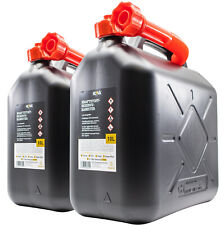 2x 10L BENZINKANISTER RESERVEKANISTER,AUSGIEßER KRAFTSTOFF DIESEL KANISTER,20L