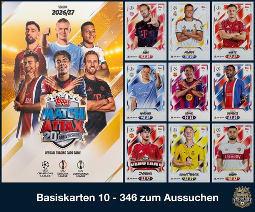 Topps match attax - attax, champions