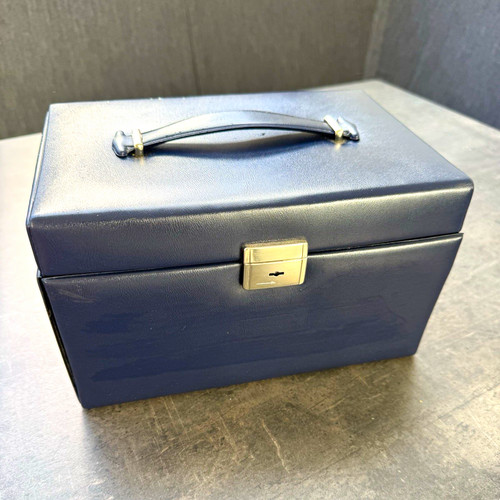 Schmuckkasten blau