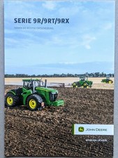 JOHN DEERE Serie 9R 9RT 9RX Knicklenker Raupen Traktoren Prospekt Schlepper