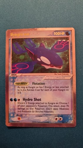 Pokémon kyogre 100 holo - pokémon, ex