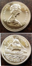 Kanada Silber Dollar 1979