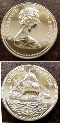 Kanada silber dollar - silber, 1979