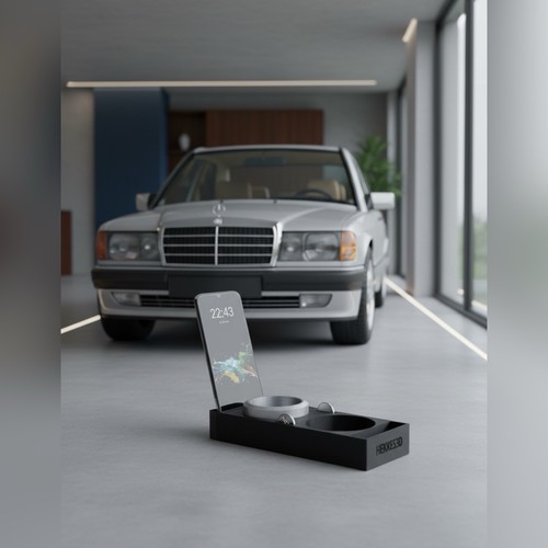 Mercedes w201 190er cupholder - mercedes,