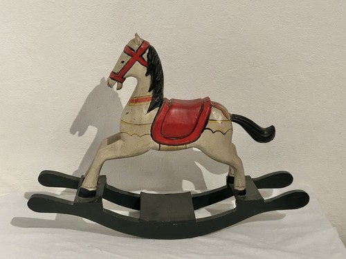 Schaukelpferd holzpferd - schaukelpferd,