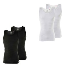 MUSTANG Herren Unterhemd, 2er