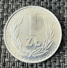 Polen 1 Zloty 1986 Originalbilder