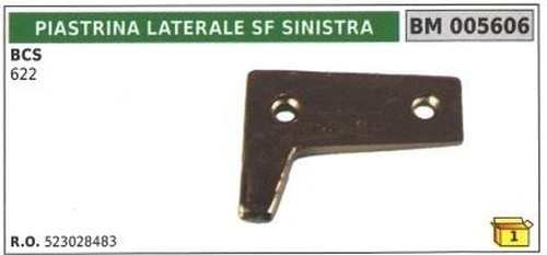 Doppelzahnplatte links für - doppelzahnplatte, sf