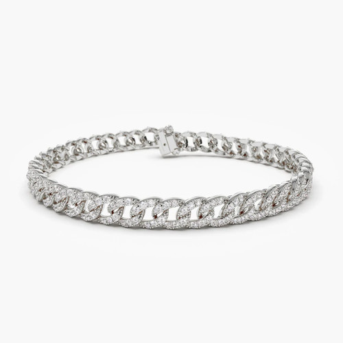 Gold armband 585 14k - armband, weissgold