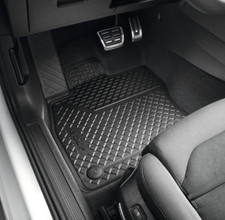 Original VW Golf 7 VII Allwettermatten vorn & hinten Gummimatten Gummifußmatten