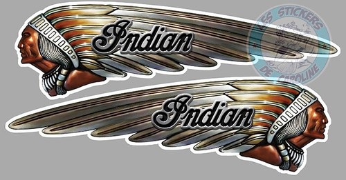Indianer aufkleber linke - x,