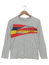 Esprit Kinder Langarmshirt Grau Rennwagen Motiv Gr. 152/158 Casual