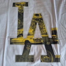 Joker Brand original Shirt, XXL, weiß, Hip-Hop, LA, lowrider