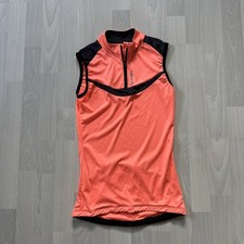 Damen Lauf Shirt Fahrrad Trikot Gr. S von BPro Orange/schwarz Topzustand