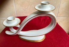 Alter Porzellan Kerzenständer