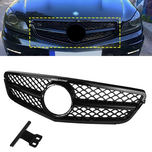 Schwarz glänzend frontgrill - schwarz,
