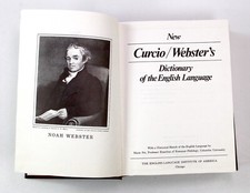 New webster dictionary - new, of