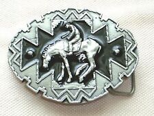 Cowboy Mustang Gürtelschnalle Ranger Adler Pferd Rodeo Metall Bullriding Buckle